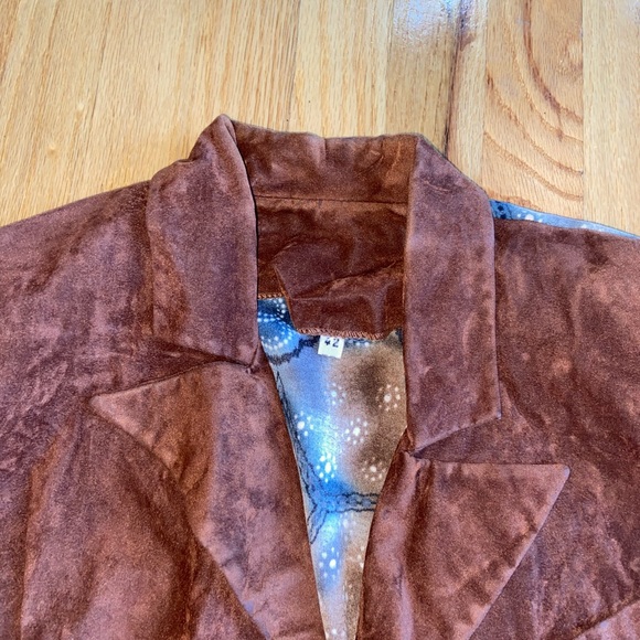 Suede jacket. - Picture 2 of 4